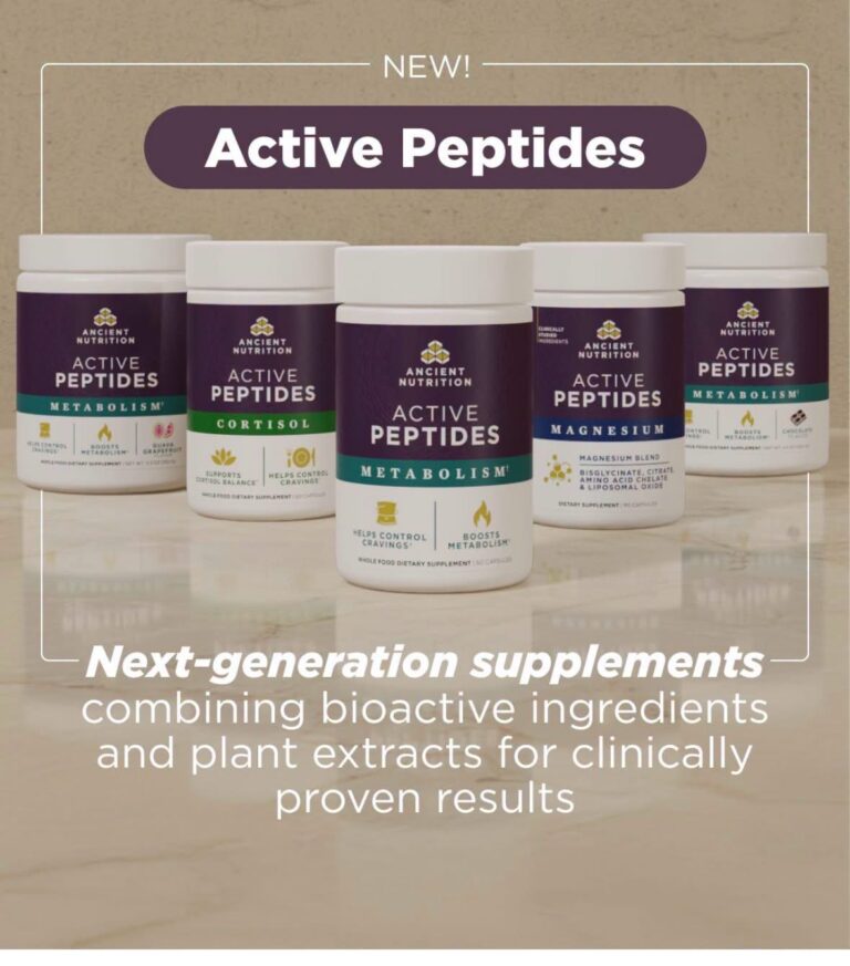 Ancient Nutrition Active Peptides Metabolism