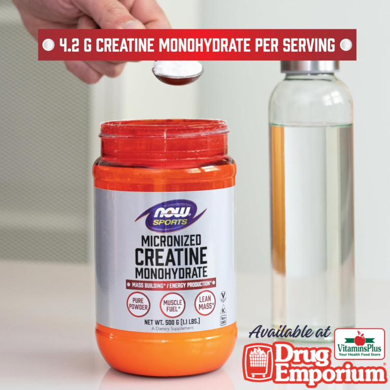 NOW Sports Micronized Creatine Monohydrate