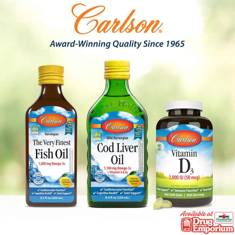 Carlson’s The Very Finest Fish Oil
