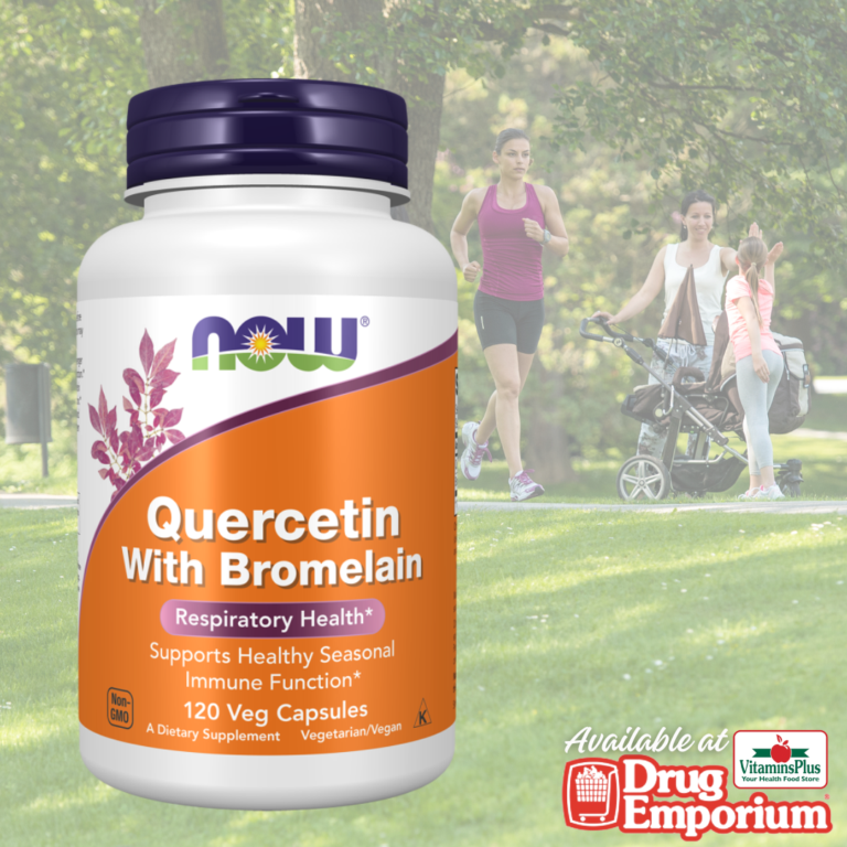 NOW Foods Quercetin with Bromelain